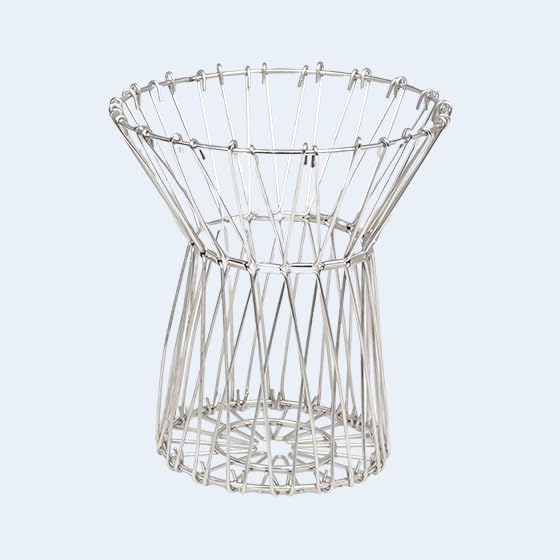 Stainless Steel Multi Fold Curving Magic Fruit Basket