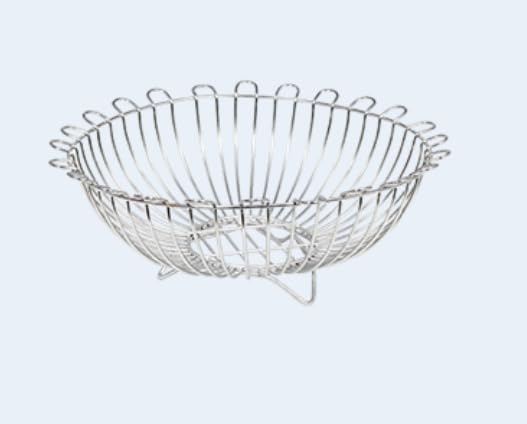 Stainless Steel Sunflower Fruit Basket